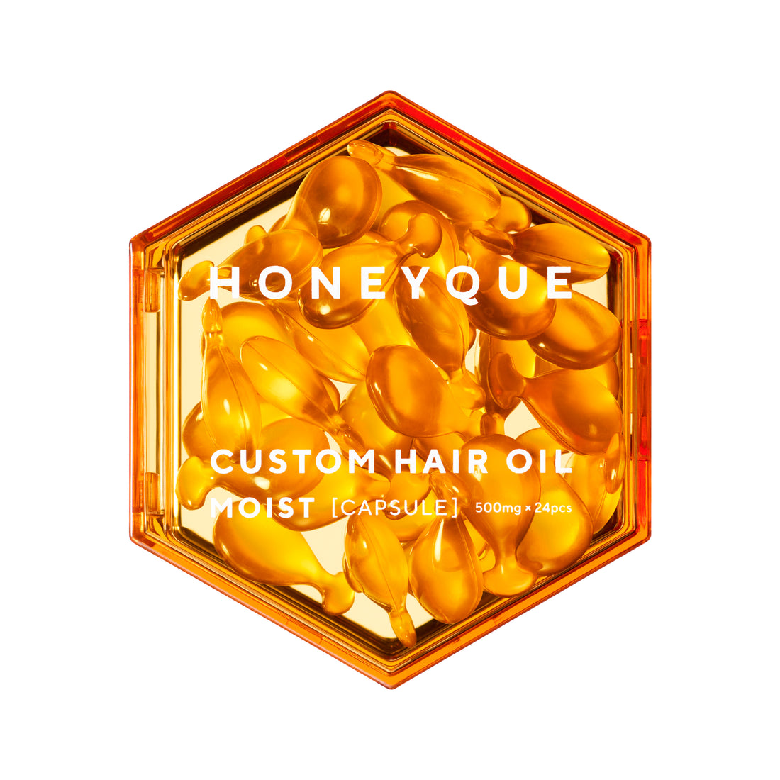 HONEYQUE 蜂蜜蛋白免沖洗護髮膠囊 濃密保濕 24粒裝